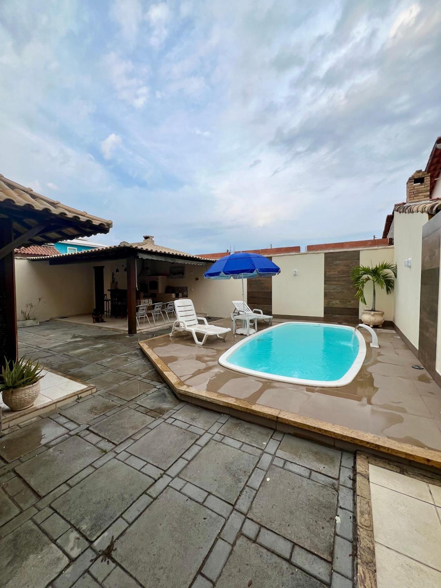 Casa Com Piscina, Churrasqueira E Ar Condicionado Em Condominio Cabo Frio Exterior photo