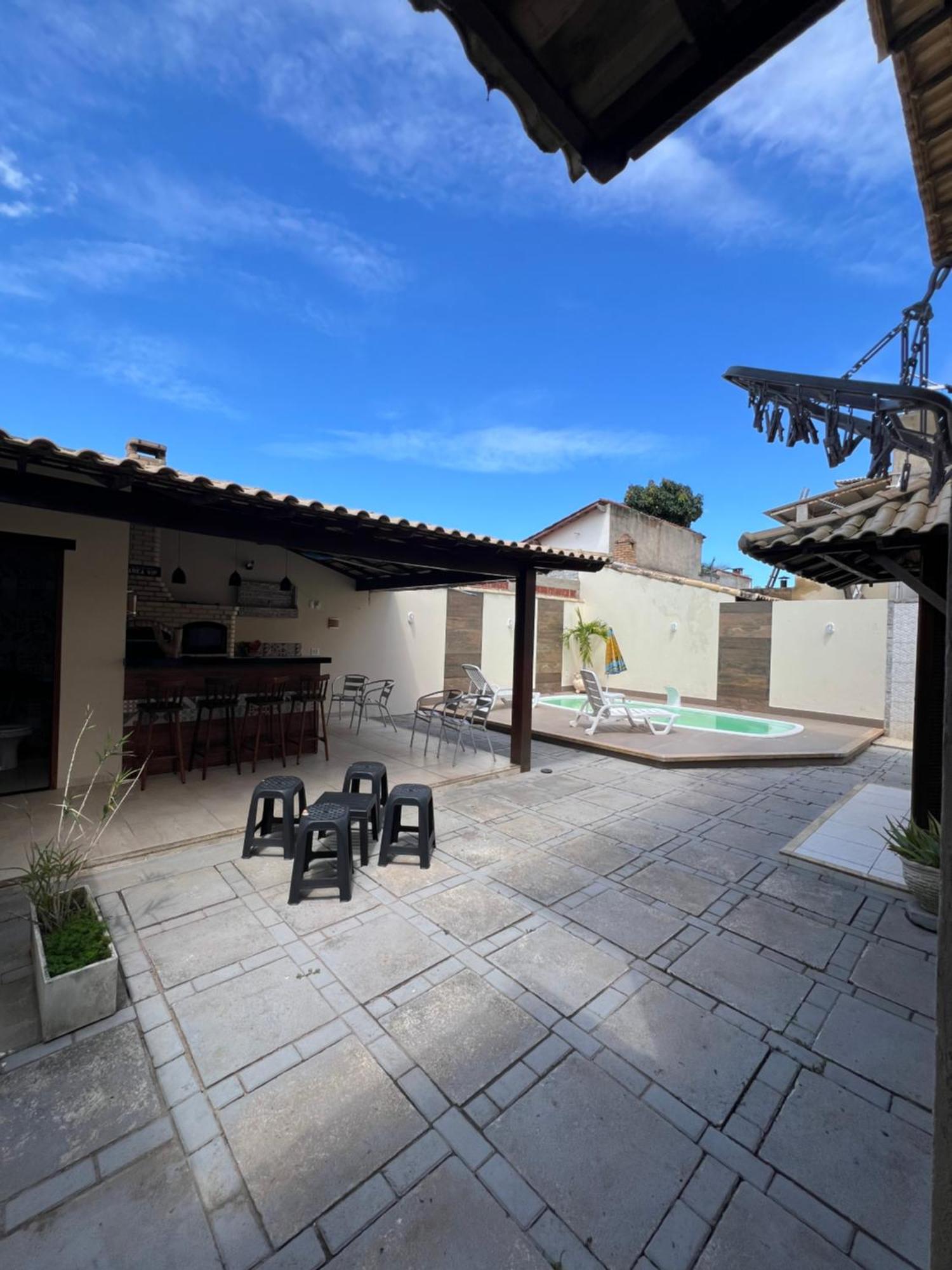 Casa Com Piscina, Churrasqueira E Ar Condicionado Em Condominio Cabo Frio Exterior photo